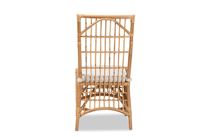 bali & pari - Rose Dining Chair - Rose-Rattan-DC No Arm view 4