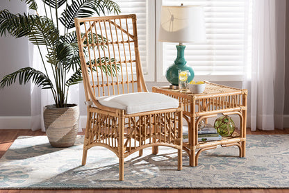 bali & pari - Rose Dining Chair - Rose-Rattan-DC No Arm view 5