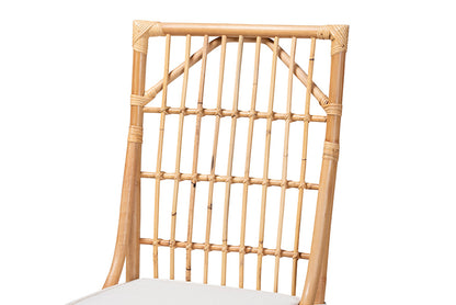 bali & pari - Rose Dining Chair - Rose-Rattan-DC No Arm view 6