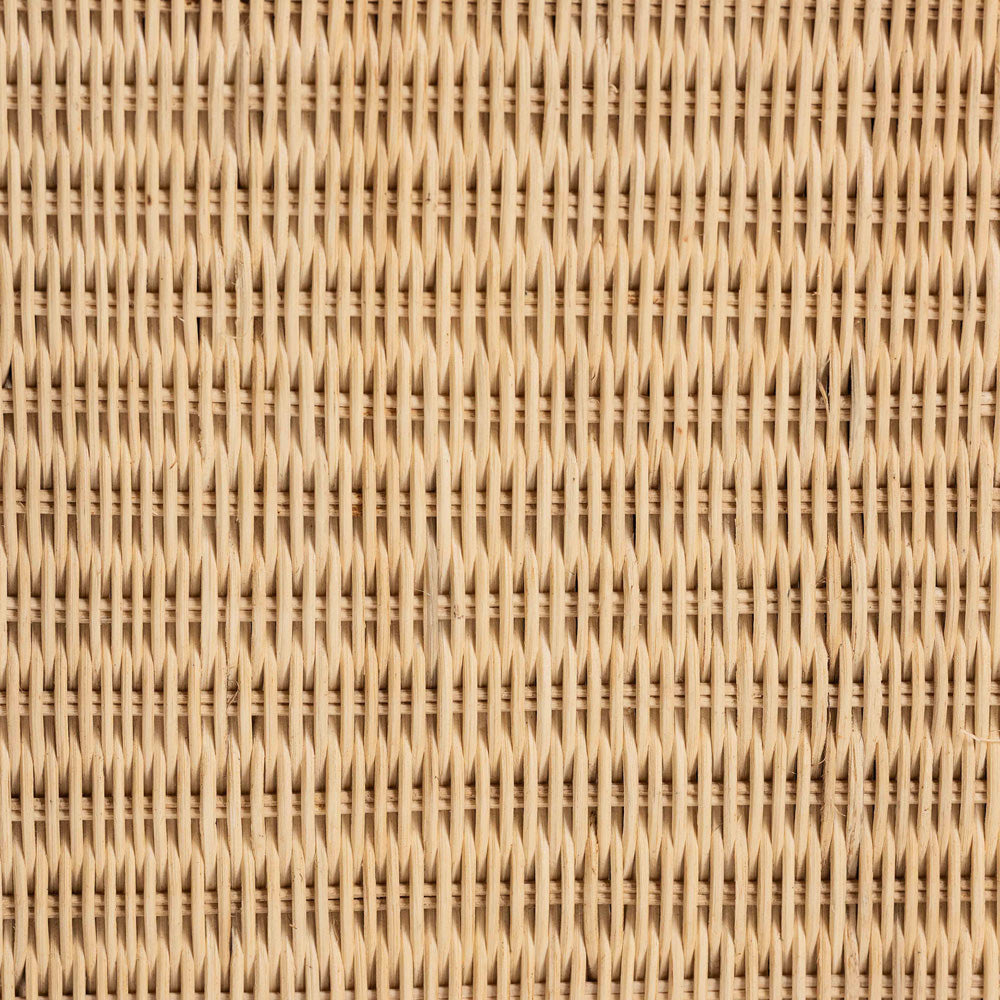 bali & pari - Rotem Ottoman in Natural Brown - Rotem-Large-Natural/Rattan-Cushion-Ottoman view 5