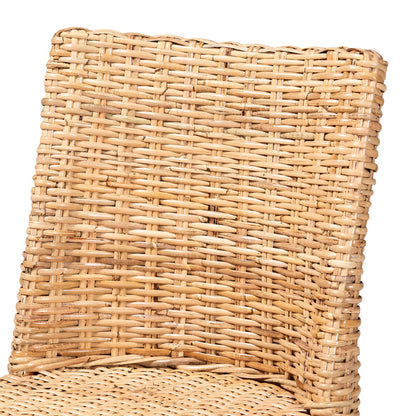 bali & pari - Rowen Dining Chair in Light Honey/Honey - MD-38034/Nope-Natural-DC view 5
