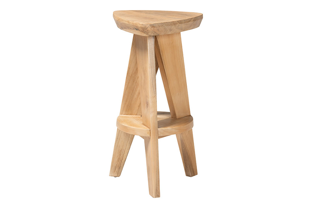 bali & pari - Roy Counter Stool - Roy-Natural Wooden-CS view 4