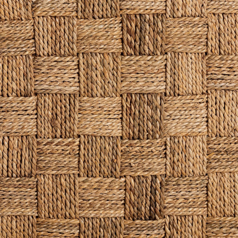 bali & pari - Sabit Dining Chair in Natural/Natural Brown - Sabit-SVN086-Mahogany/Seagrass-DC view 7
