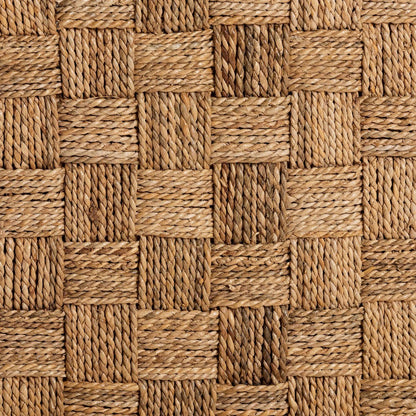 bali & pari - Sabit Dining Chair in Natural/Natural Brown - Sabit-SVN086-Mahogany/Seagrass-DC view 7