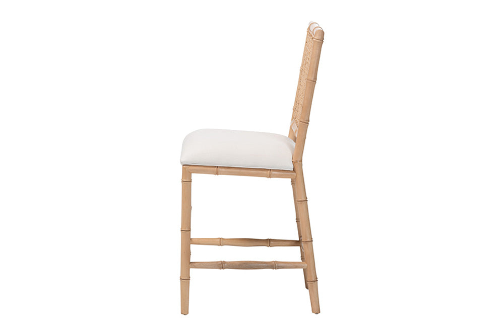 bali & pari - Sandy Counter Stool - Sandy-Natural Wooden-CS view 4