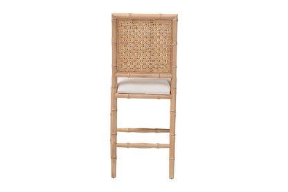bali & pari - Sandy Counter Stool - Sandy-Natural Wooden-CS view 5