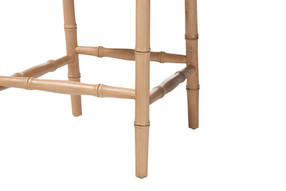 bali & pari - Sandy Counter Stool - Sandy-Natural Wooden-CS view 7