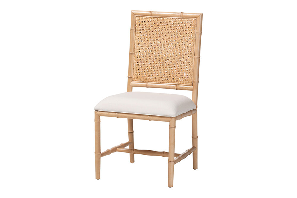 bali & pari - Sandy Dining Chair - Sandy-Natural Wooden-DC view 1