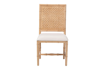 bali & pari - Sandy Dining Chair - Sandy-Natural Wooden-DC view 3