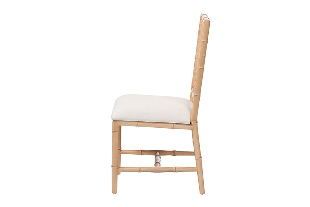 bali & pari - Sandy Dining Chair - Sandy-Natural Wooden-DC view 4
