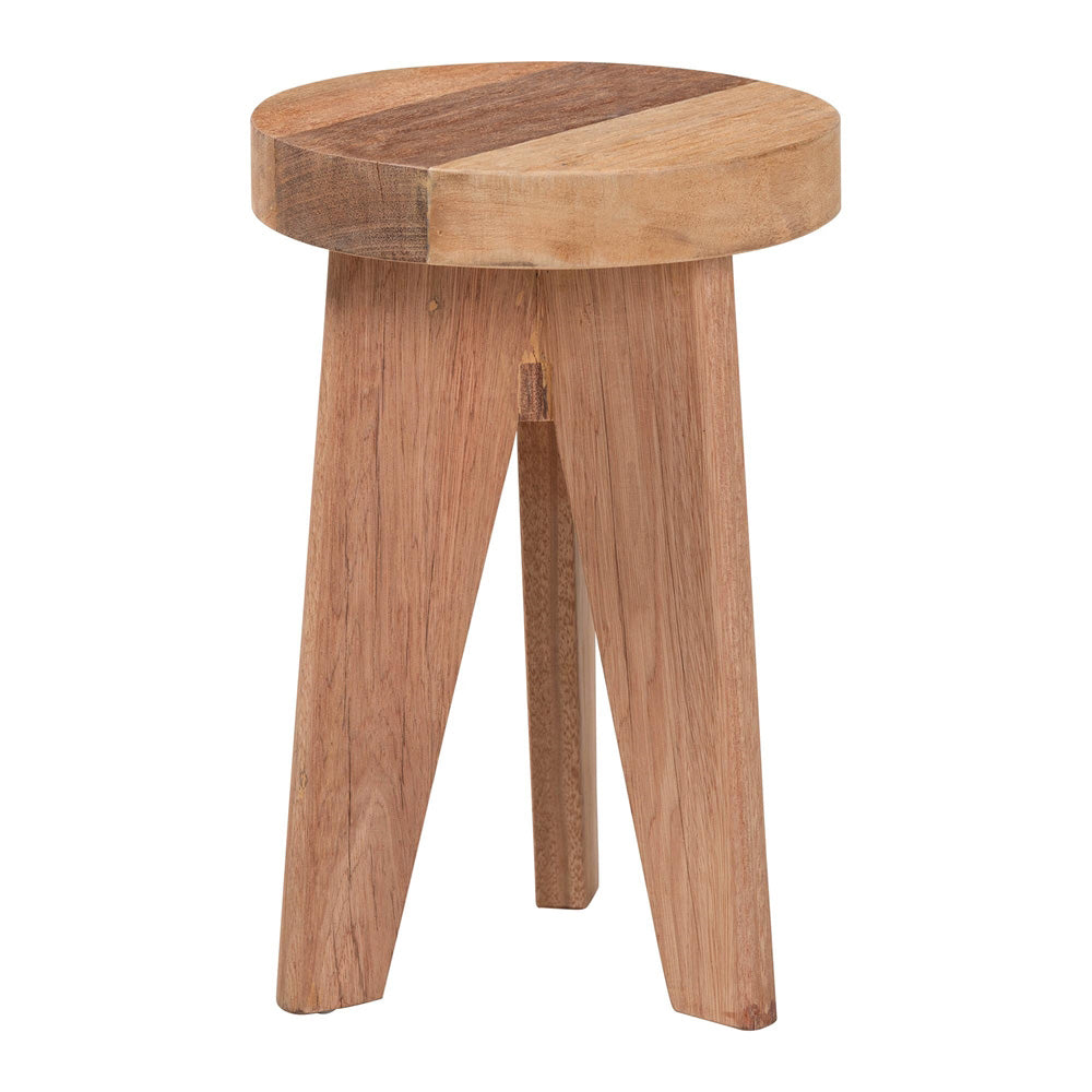 bali & pari - SayenOttoman in Natural Brown - Sayen-Natural-Stool view 1