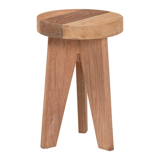 bali & pari - SayenOttoman in Natural Brown - Sayen-Natural-Stool view 1