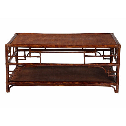 bali & pari - Sebalio Coffee Table in Marbled Tortoise Brown - WS142-Sebalio-Tortoise-Coffee Table view 2