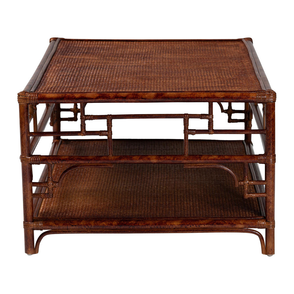bali & pari - Sebalio Coffee Table in Marbled Tortoise Brown - WS142-Sebalio-Tortoise-Coffee Table view 3