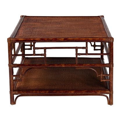 bali & pari - Sebalio Coffee Table in Marbled Tortoise Brown - WS142-Sebalio-Tortoise-Coffee Table view 3