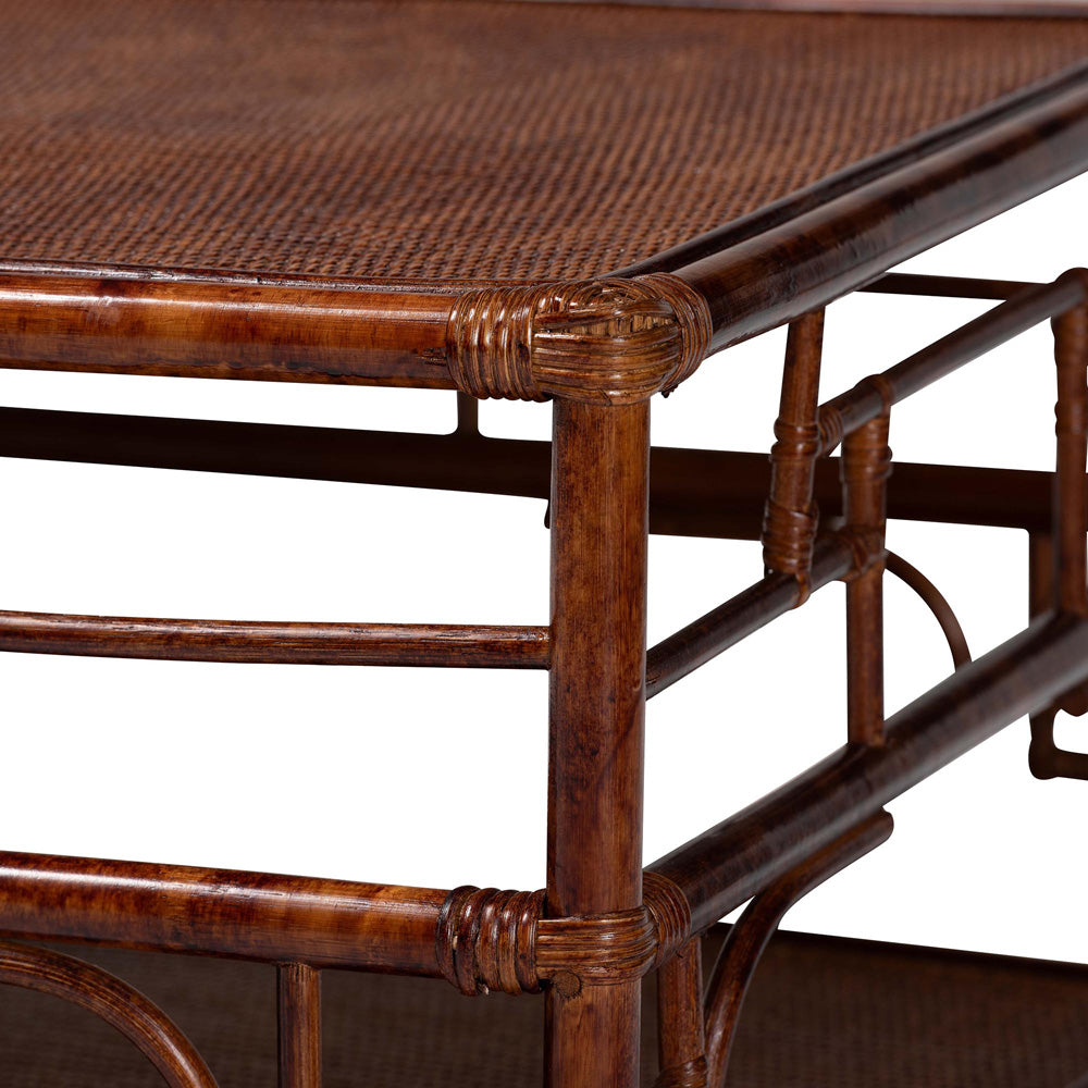 bali & pari - Sebalio Coffee Table in Marbled Tortoise Brown - WS142-Sebalio-Tortoise-Coffee Table view 4