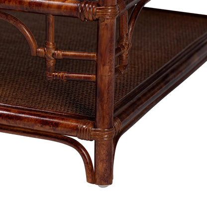 bali & pari - Sebalio Coffee Table in Marbled Tortoise Brown - WS142-Sebalio-Tortoise-Coffee Table view 5