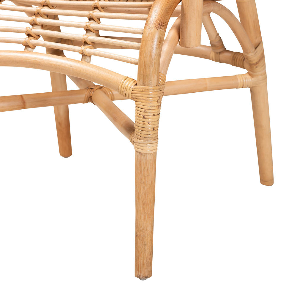 bali & pari  - Seminyak Chair in Natural Brown - Seminyak-Rattan-Lounge Chair view 6