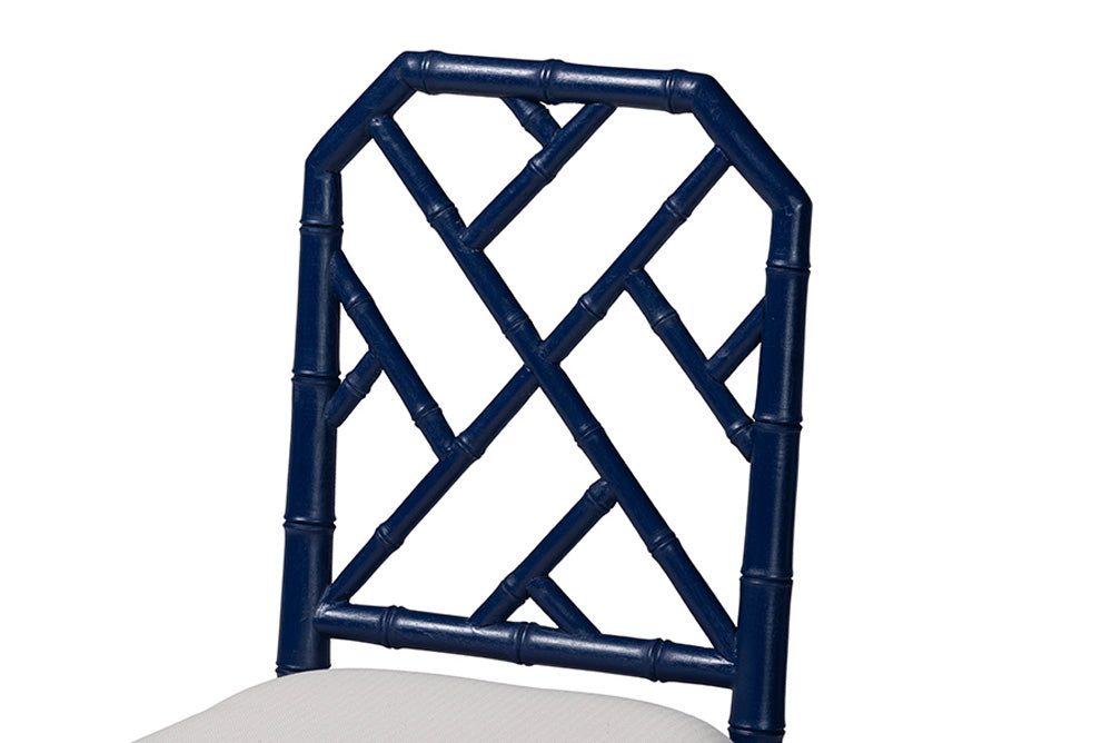 bali & pari - Sergio Counter Stool - Sergio-Navy Wooden-CS view 6
