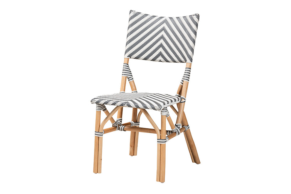 bali & pari - Shai Dining Chair - BC007-Rattan-DC view 1