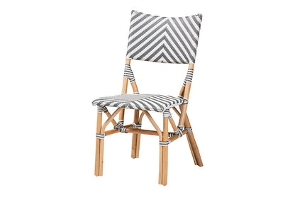 bali & pari - Shai Dining Chair - BC007-Rattan-DC view 1