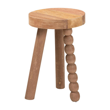 bali & pari - SihuOttoman in Natural Brown - Sihu-Natural-Stool view 1