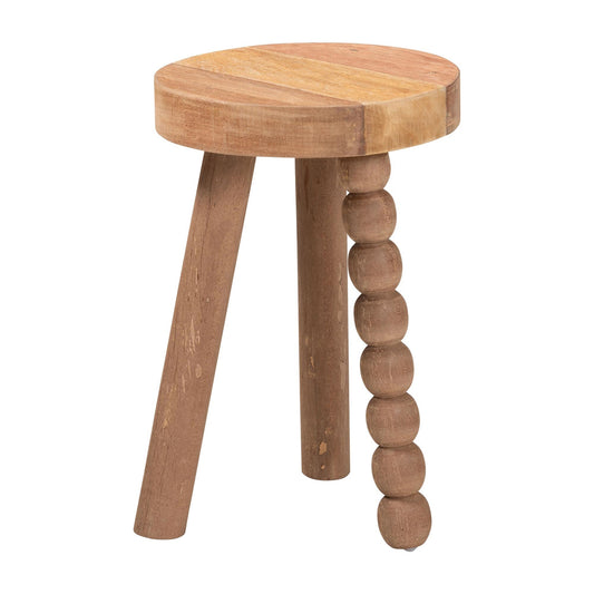 bali & pari - SihuOttoman in Natural Brown - Sihu-Natural-Stool view 1