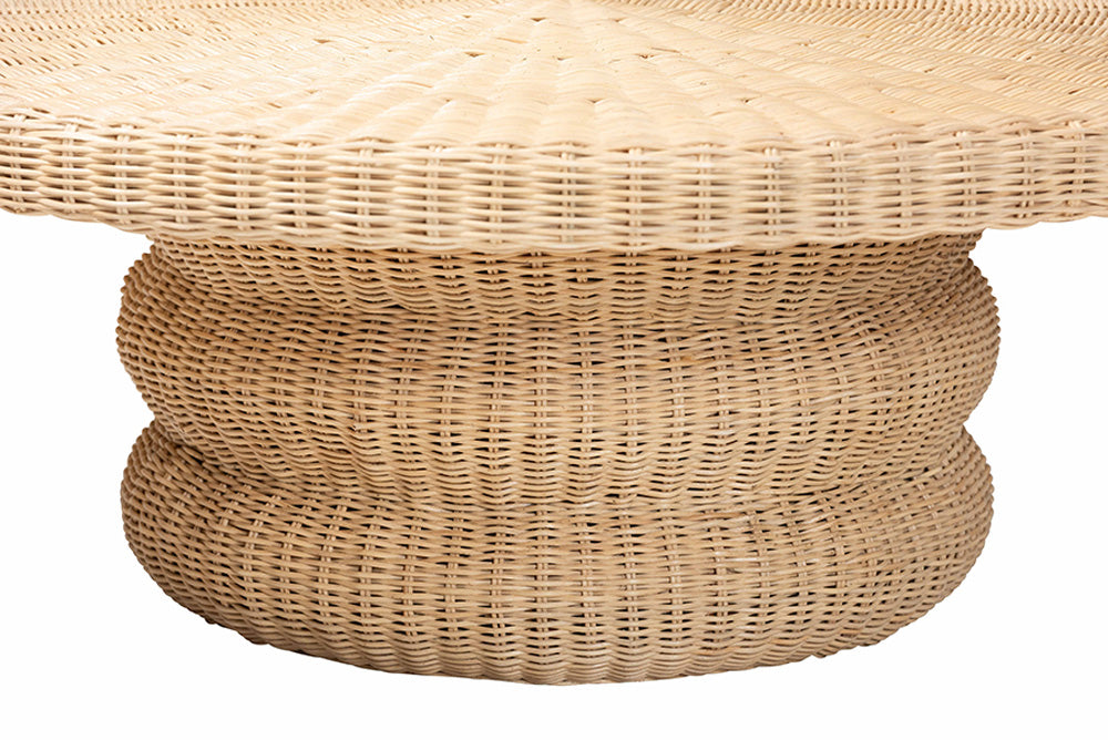 bali & pari - Silvia Coffee Table - Silvia-Natural-Rattan-CT view 4