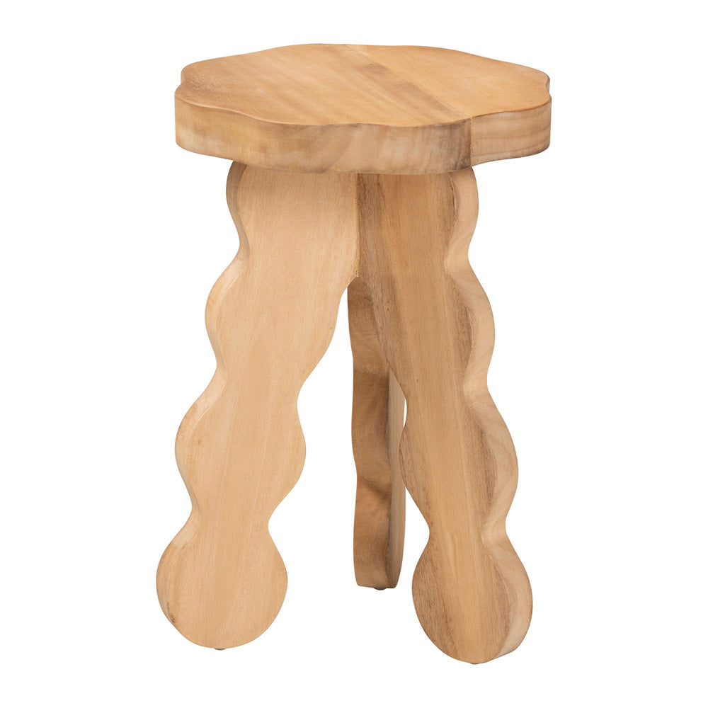 bali & pari - SinoOttoman in Natural Brown - Sino-Natural-Stool view 1
