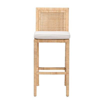 bali & pari - Sofia Bar Stool in Natural - Sofia-Natural-BS view 2
