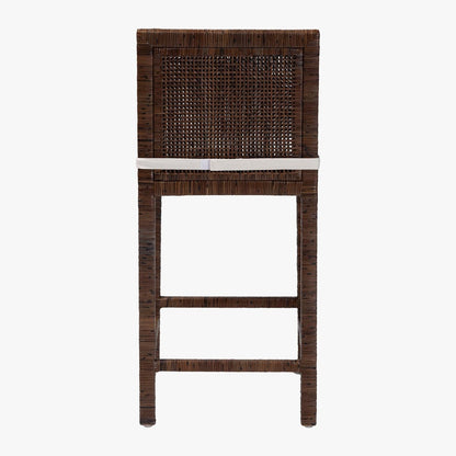 bali & pari - Sofia Counter Stool in Antique Coffee - Sofia-Coffee Antique-CS view 4