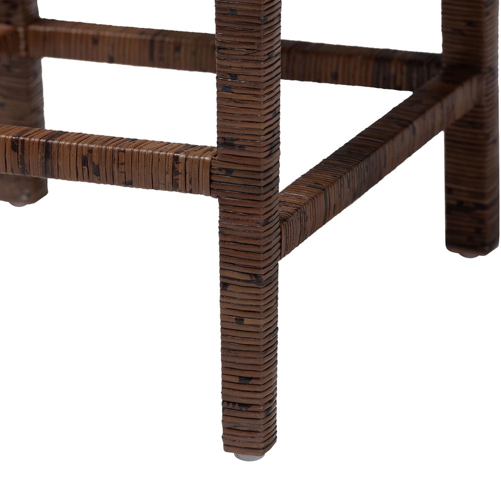 bali & pari - Sofia Counter Stool in Antique Coffee - Sofia-Coffee Antique-CS view 6