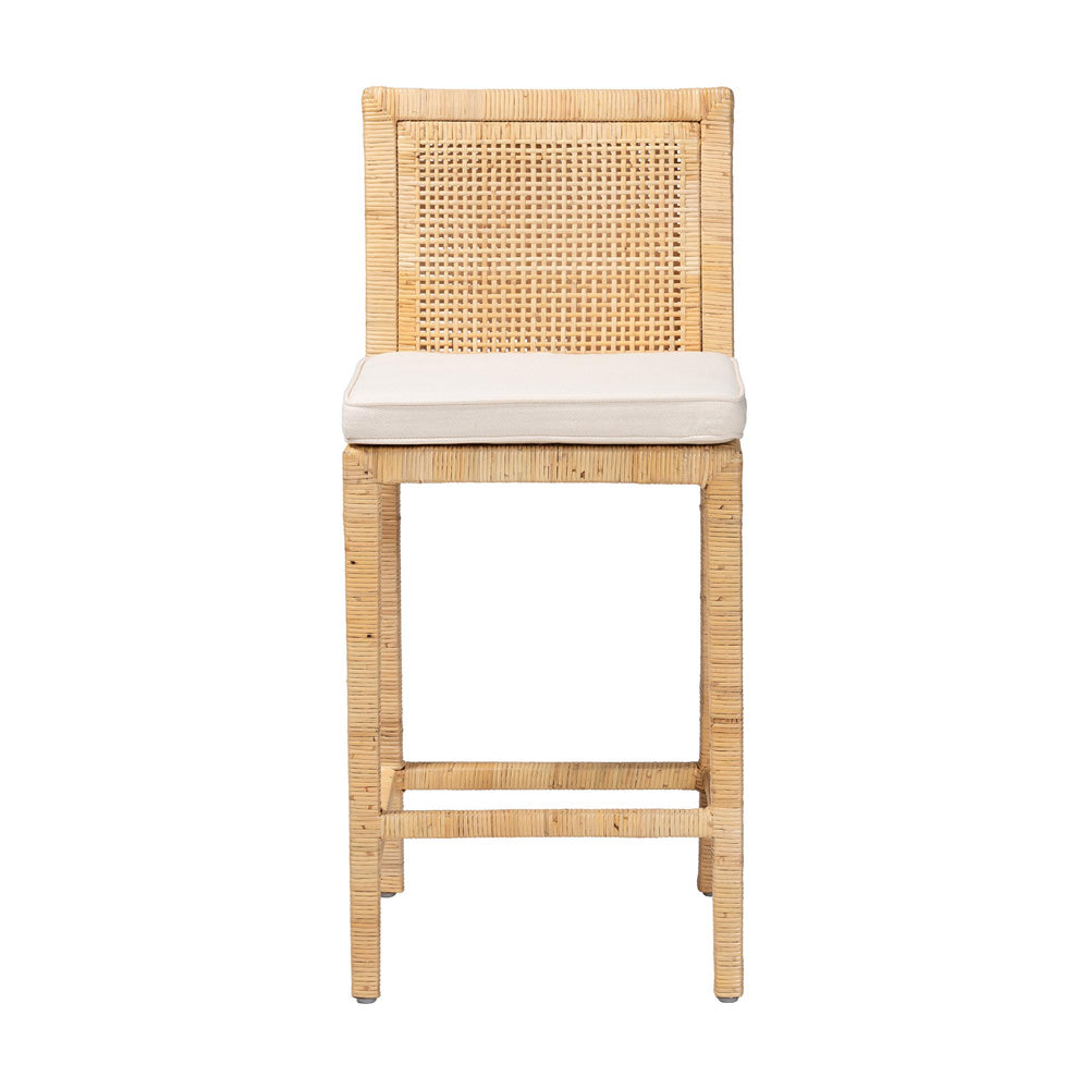 bali & pari - Sofia Counter Stool in Natural - Sofia-Natural-CS view 2