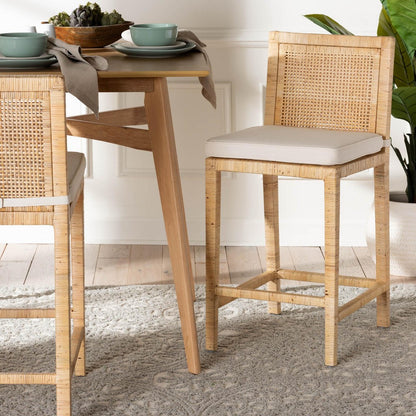 bali & pari - Sofia Counter Stool in Natural - Sofia-Natural-CS view 8