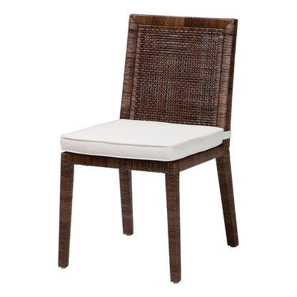 bali & pari - Sofia Dining Chair in Antique Coffee - Sofia-Coffee Antique-DC view 1