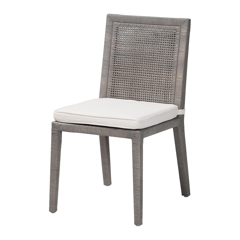 bali & pari - Sofia Dining Chair in French Grey - Sofia-French Grey-DC view 1