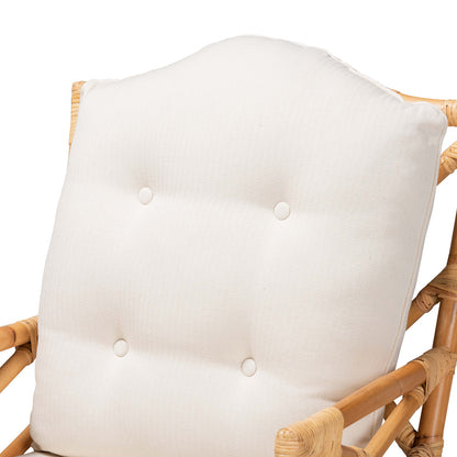 bali & pari - Sonia Chair in Natural/White - Sonia-Natural-CC Arm view 5