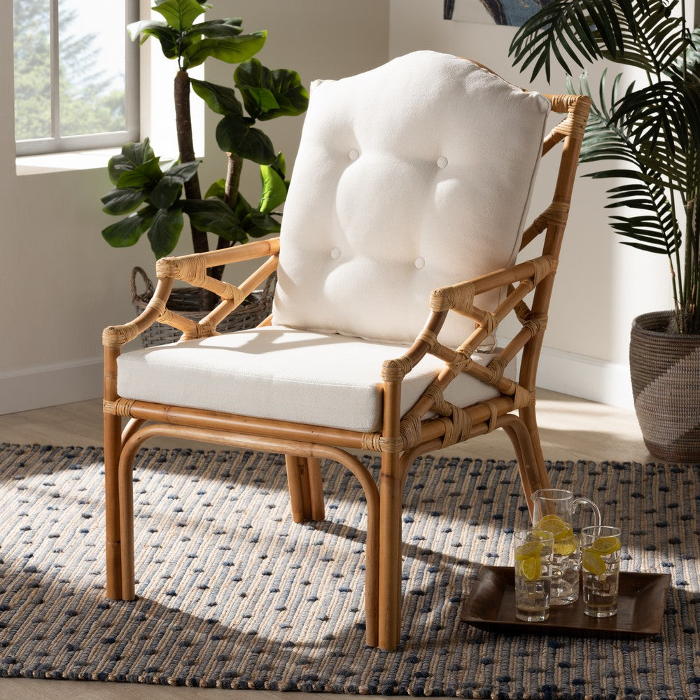 bali & pari - Sonia Chair in Natural/White - Sonia-Natural-CC Arm view 8