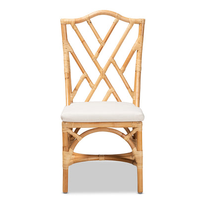 bali & pari - Sonia Chair in Natural/White - Sonia-Natural-DC No Arm view 2
