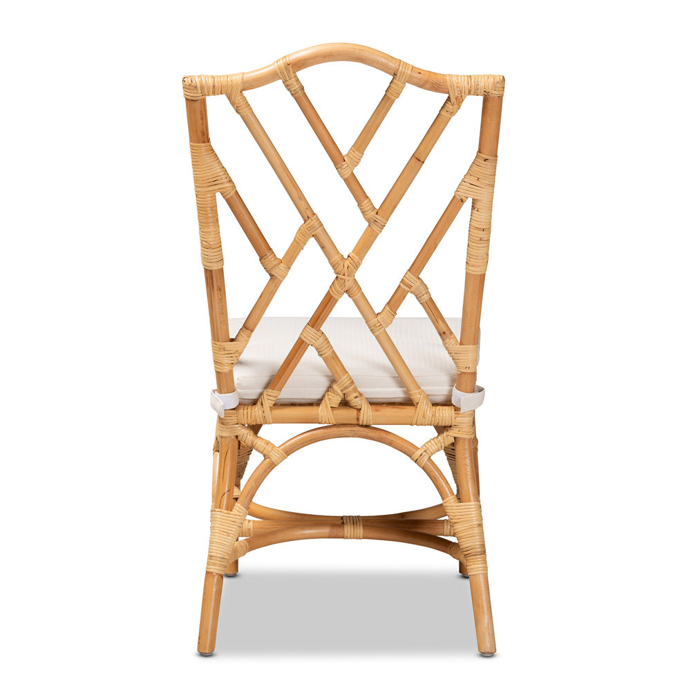 bali & pari - Sonia Chair in Natural/White - Sonia-Natural-DC No Arm view 4