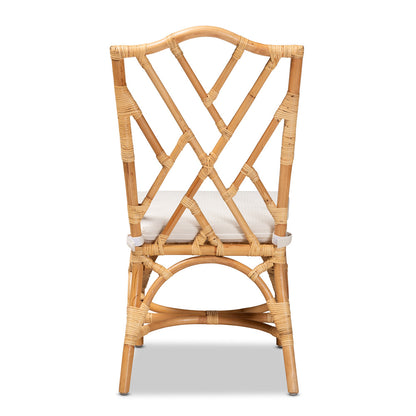 bali & pari - Sonia Chair in Natural/White - Sonia-Natural-DC No Arm view 4