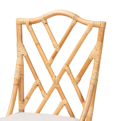 bali & pari - Sonia Chair in Natural/White - Sonia-Natural-DC No Arm view 5
