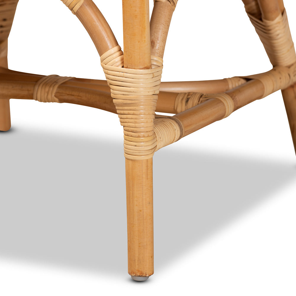bali & pari - Sonia Chair in Natural/White - Sonia-Natural-DC No Arm view 6