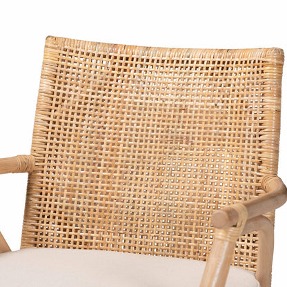 bali & pari - Storsel Dining Chair in Natural Brown/Cream - Storsel-Rattan-DC view 5