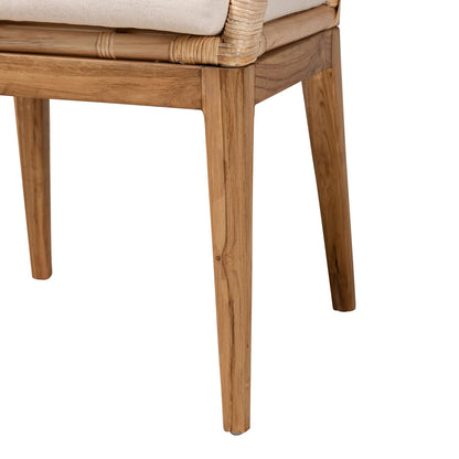 bali & pari - Storsel Dining Chair in Natural Brown/Cream - Storsel-Rattan-DC view 6