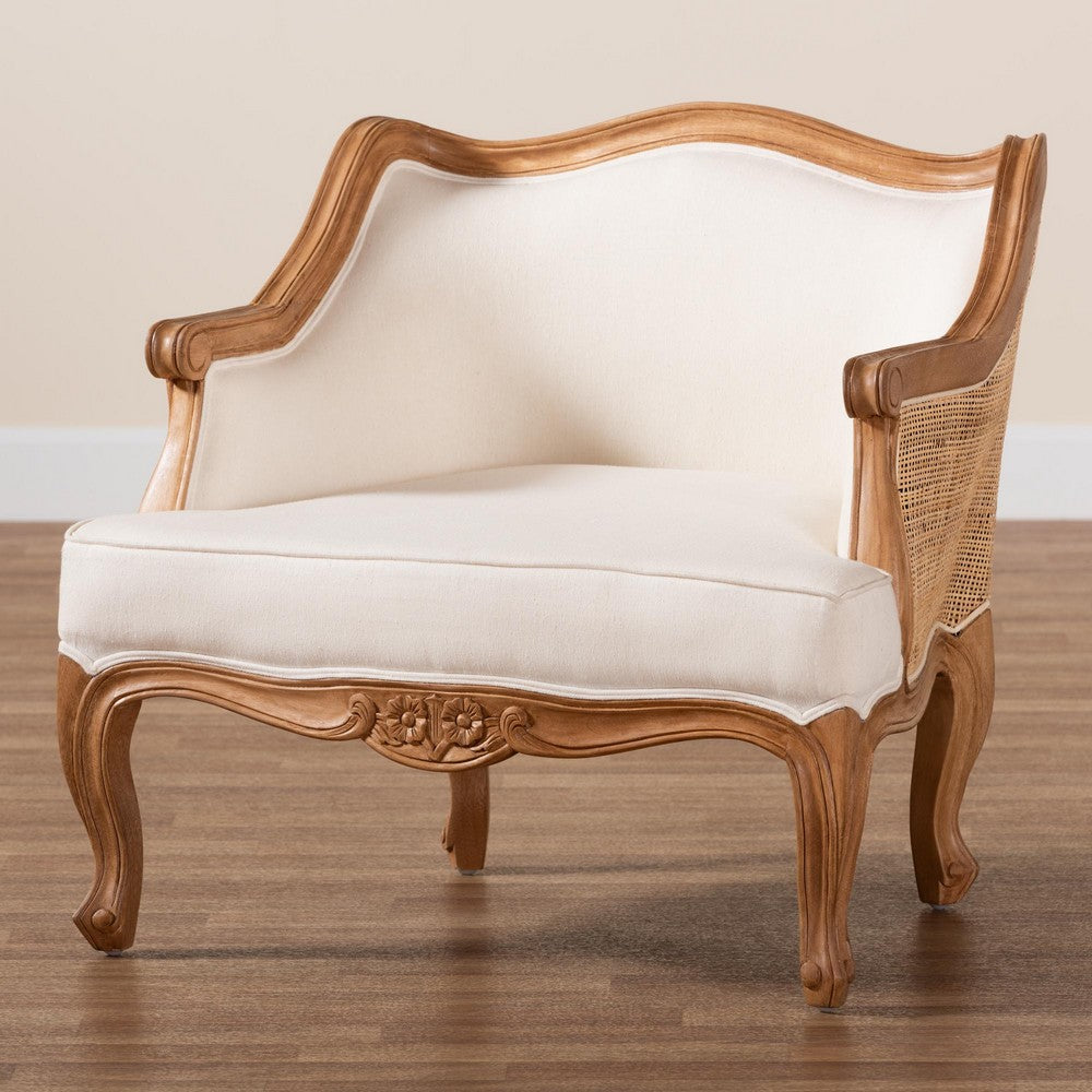 bali & pari - Sylvestra Chair in Beige/Honey Oak - SEA670-Light ton wood-NAT01/White-F00 view 9