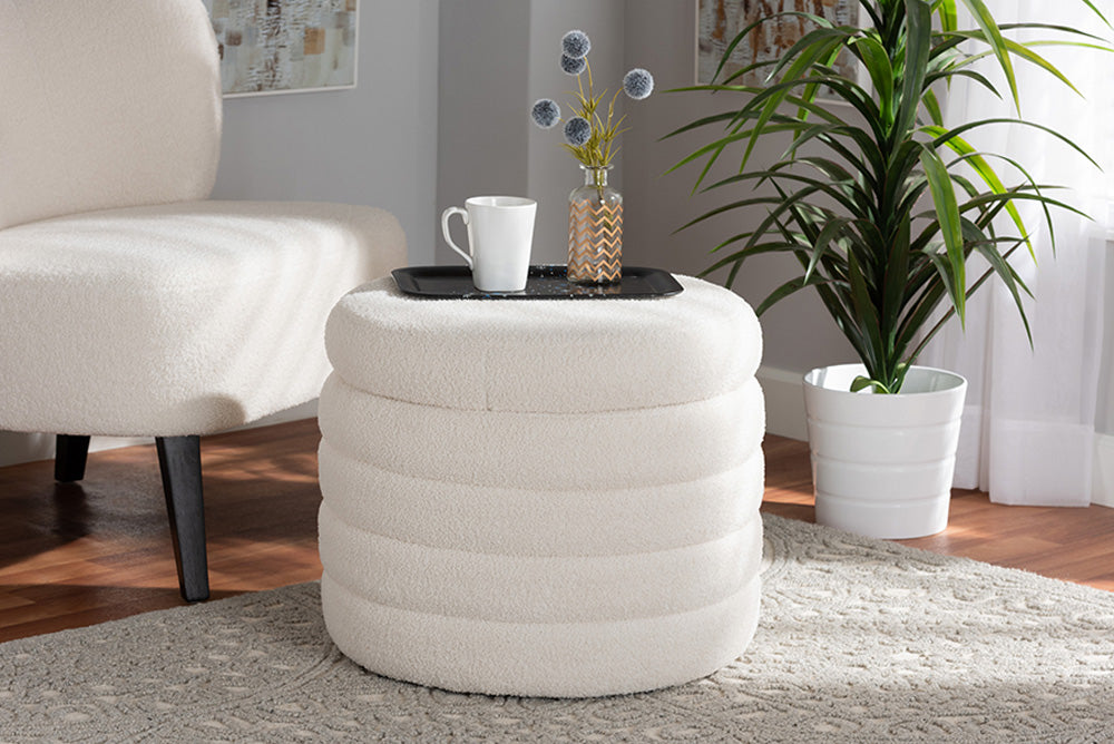 bali & pari - Tabitha Storage Ottoman - 228-Beige-Ottoman view 5