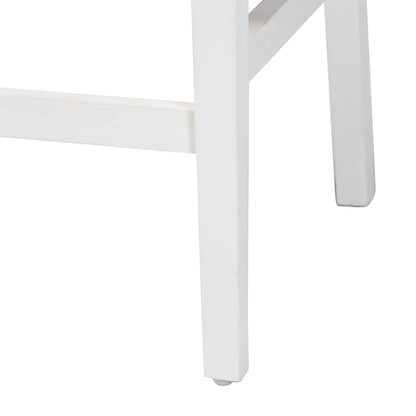 bali & pari - Talli Set of 2 Counter Stools in Brown/White - CCP-02-Wood/White-CS view 5