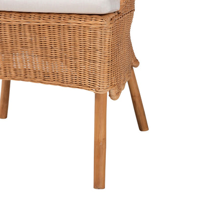 bali & pari - Tamara Dining Chair in Honey - Tamara-Light Honey Rattan-AC view 6