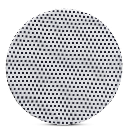 bali & pari - Tavor Dining Table in Black/White/Brown - DC613-Rattan-DT view 5